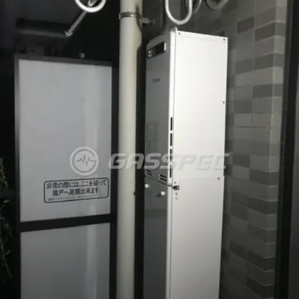 施工後の給湯器（リンナイ RUF-SA1615SAW(A)）