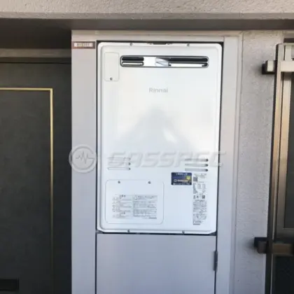 施工後の暖房熱源機（リンナイ RUFH-A1610AW(A)）
