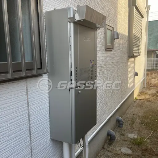 交換後の給湯器（ノーリツ GT-C2072SAW BL）