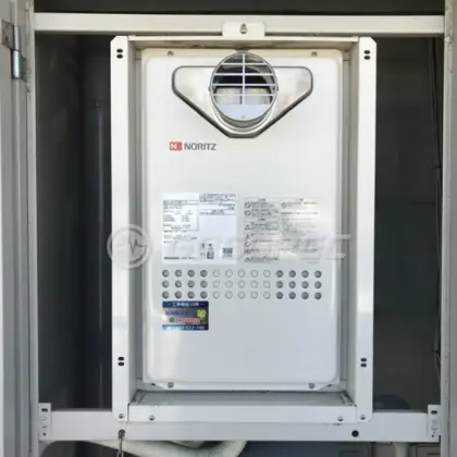 施工後の給湯器（ノーリツ GQ-2427AWX-T-DX BL）