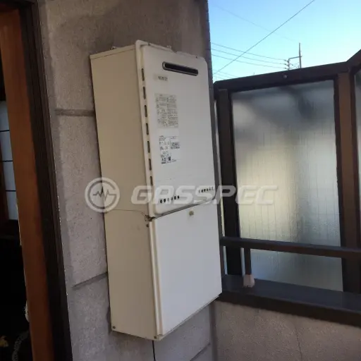 交換前の給湯器（ノーリツ GT-2428SAWX）