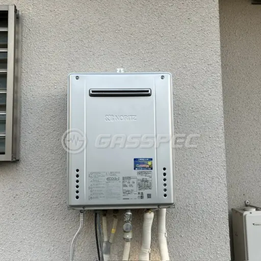 交換後の給湯器（ノーリツ GT-C2472SAW BL）