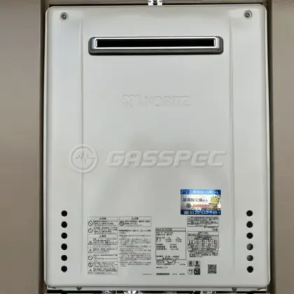 施工後の給湯器（ノーリツ GT-2470SAW BL）
