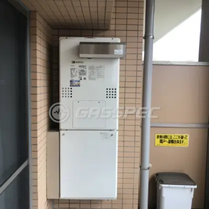 施工後の暖房熱源機（リンナイ GTH-2454AW3H BL）