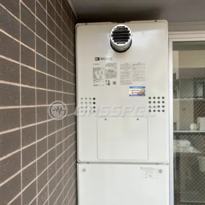 施工後の暖房熱源機（ノーリツ GTH-2454SAW3H-T BL）