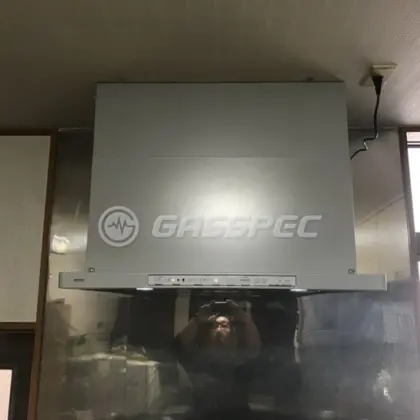 施工後のレンジフード（ノーリツ NFG7S21MSI）