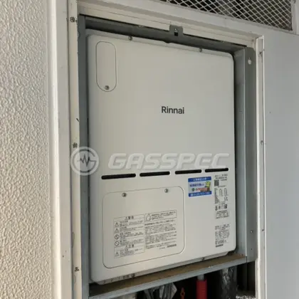 施工後の暖房熱源機（リンナイ RVD-A2400SAU2-3(B)）