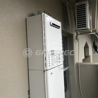 施工後の給湯器（ノーリツ GT-1670SAW BL）
