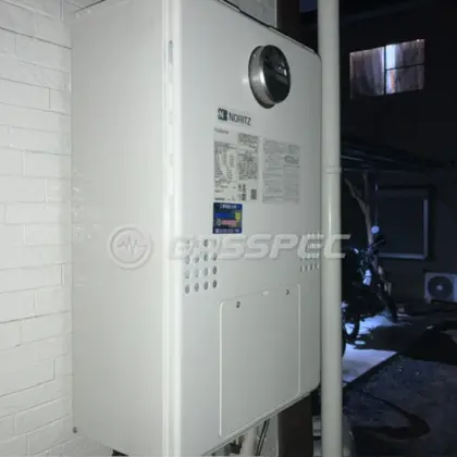 施工後の暖房熱源機（ノーリツ GTH-C2460AW3H-1 BL）