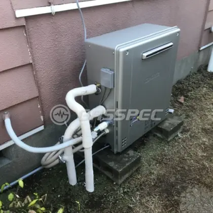 施工後の給湯器（ノーリツ GT-C2472AR BL）