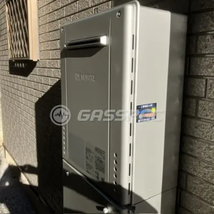 施工後の給湯器（ノーリツ GT-C2472SAW BL）