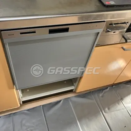 施工後のビルトイン食洗機（リンナイ RSW-405LP）