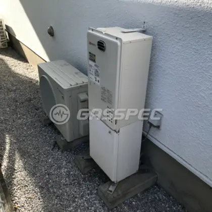 施工後の暖房熱源機（ノーリツ GH-1210W6H BL）
