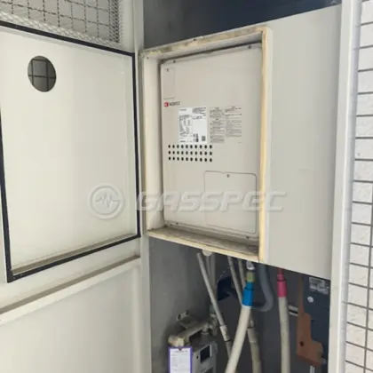 施工後の暖房熱源機（ノーリツ GTH-2445SAWX3H-TB-1 BL）