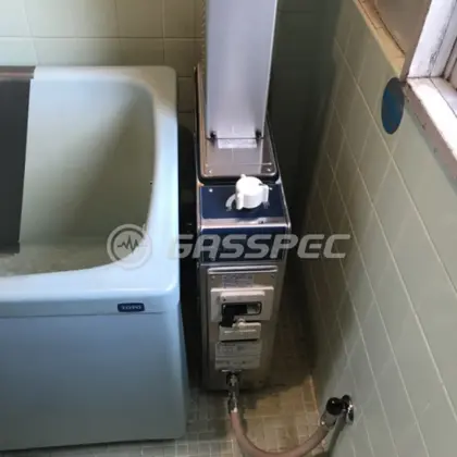 施工後の給湯器（ノーリツ GUS-100D）