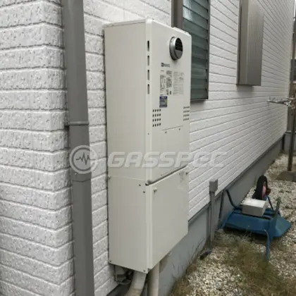 施工後の暖房熱源機（ノーリツ GTH-C2460AW3H-1 BL）