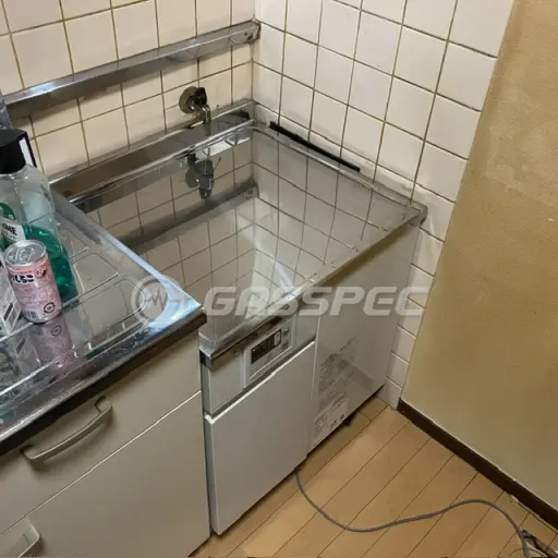 交換後の給湯器（ノーリツ GBG-1610D-2  R(4型)）