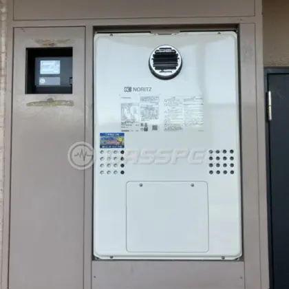 施工後の暖房熱源機（ノーリツ GTH-1654SAW3H BL）