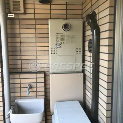 施工後の暖房熱源機（ノーリツ GTH-C2460AW3H-1 BL）