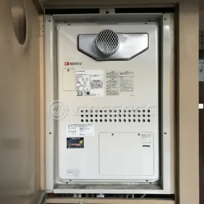 施工後の暖房熱源機（ノーリツ GQH-2443AWX3H-T-DX BL）