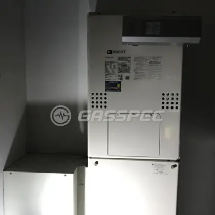 施工後の暖房熱源機（ノーリツ GTH-C2460AW3H-L-1 BL）