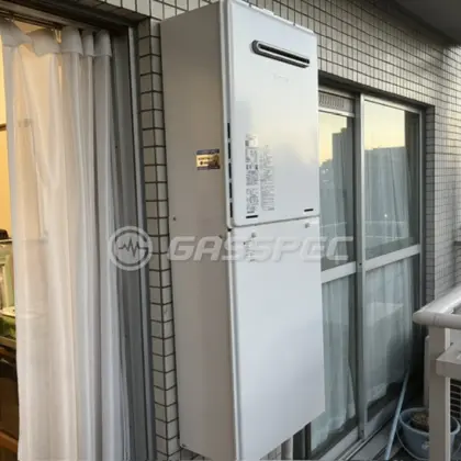 施工後の給湯器（リンナイ RUF-A2005SAW(C)）