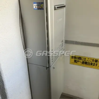 施工後の給湯器（ノーリツ GT-C2072SAW BL）