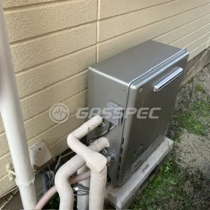 施工後の給湯器（ノーリツ GT-C2072SAR BL）