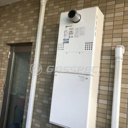 施工後の暖房熱源機（ノーリツ GTH-2454AW3H-T BL）