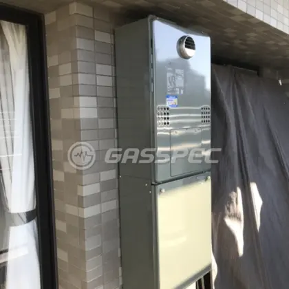 施工後の暖房熱源機（ノーリツ GTH-C2460AW3H-1 BL）