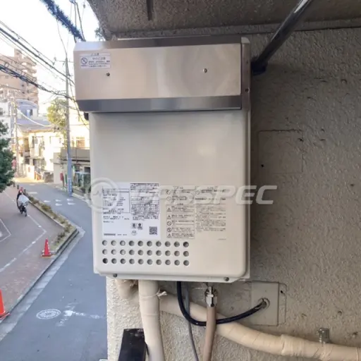 交換後の給湯器（ノーリツ GQ-2439WS-1）