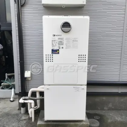 施工後の暖房熱源機（ノーリツ GTH-C2460AW3H-1 BL）