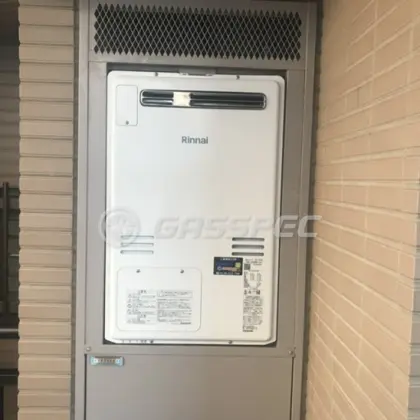 施工後の暖房熱源機（リンナイ RUFH-A2400AW2-3(A)）