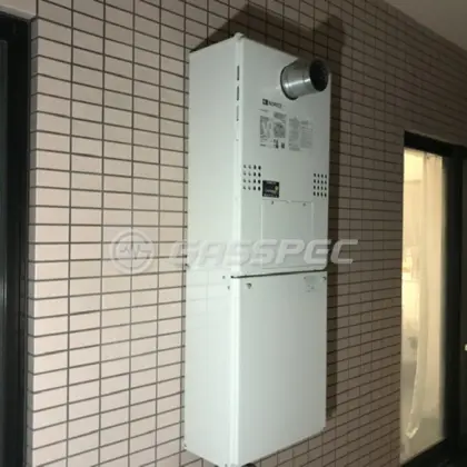 施工後の暖房熱源機（ノーリツ GTH-2454AW3H-T BL）
