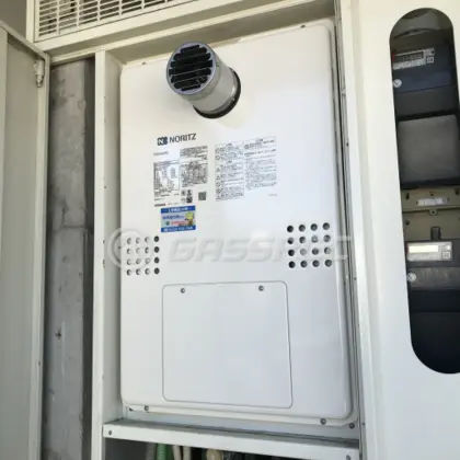 施工後の暖房熱源機（ノーリツ GTH-2454SAW3H-T BL）