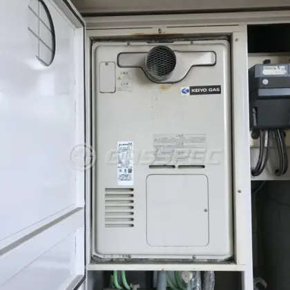施工前の暖房熱源機（RUFH-V2400AT2-3）