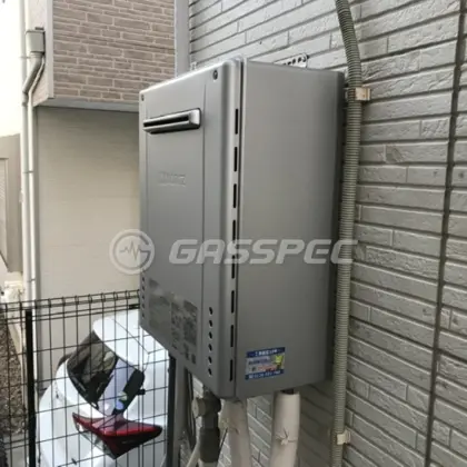 施工後の給湯器（ノーリツ GT-C2472SAW BL）