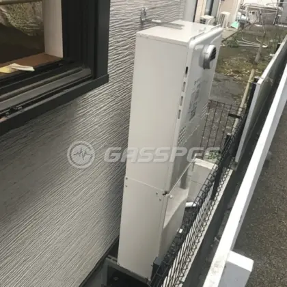 施工後の暖房熱源機（ノーリツ GTH-C2460AW3H-1 BL）