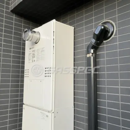 施工後の暖房熱源機（ノーリツ GTH-C2460AW3H-T-1 BL）