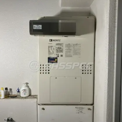 施工後の暖房熱源機（ノーリツ GTH-2454AW3H BL）