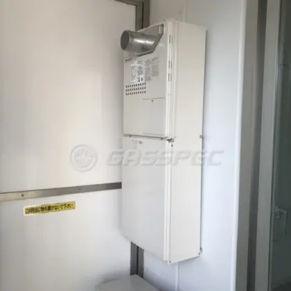 施工後の暖房熱源機（ノーリツ GTH-2045AWX3H-T-1 BL）