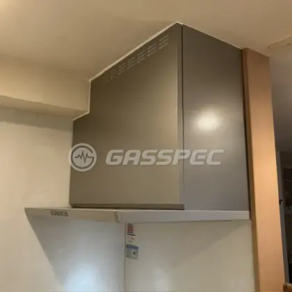 施工後のレンジフード（リンナイ LGR-3R-AP902SV）
