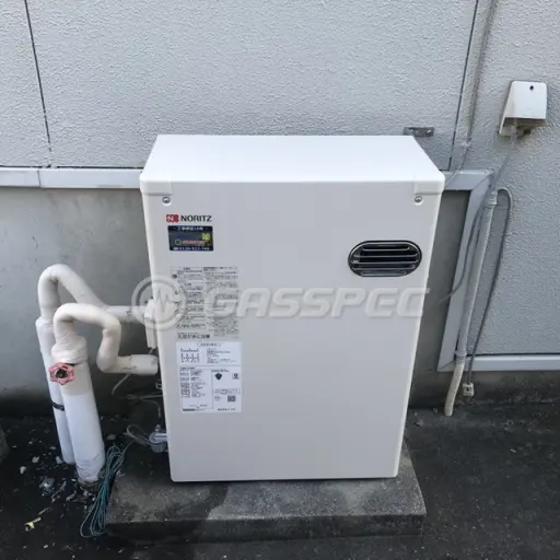 交換後の給湯器（ノーリツ OQB-4706Y）