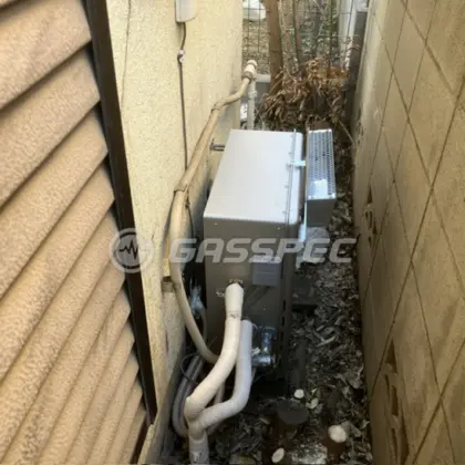施工後の給湯器（ノーリツ GT-C2472SAR BL）