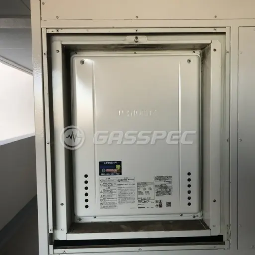 交換後の給湯器（ノーリツ GT-2470SAW-H BL）