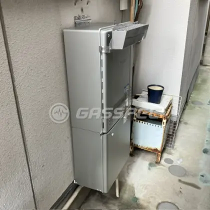 施工後の給湯器（ノーリツ GT-C2472AW BL）
