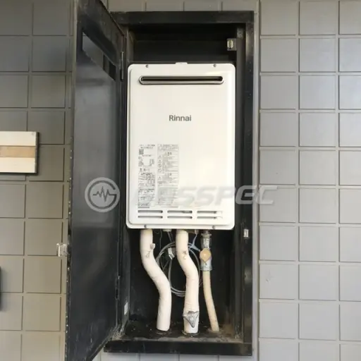交換後の給湯器（リンナイ RUK-V1610BOX(A)-E）