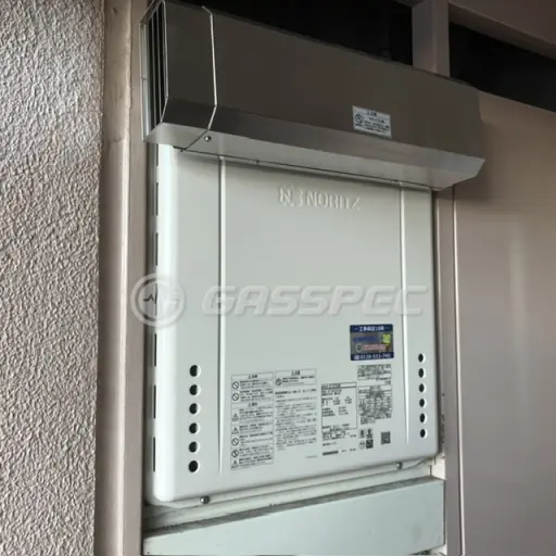交換後の給湯器（ノーリツ GT-2070SAW BL）