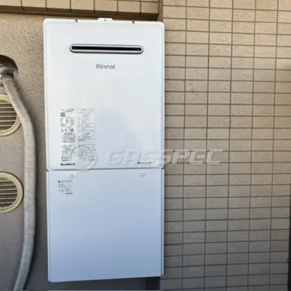 施工後の給湯器（リンナイ RUF-A2405SAW(C)）