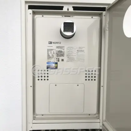 施工後の暖房熱源機（ノーリツ GTH-CP2460AW3H-T-1 BL）